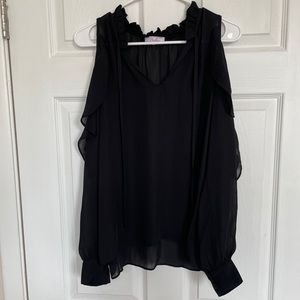 Black | Parker Brand | Boho Top | Sz. XS